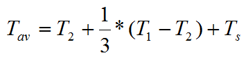 Weighted average formula
